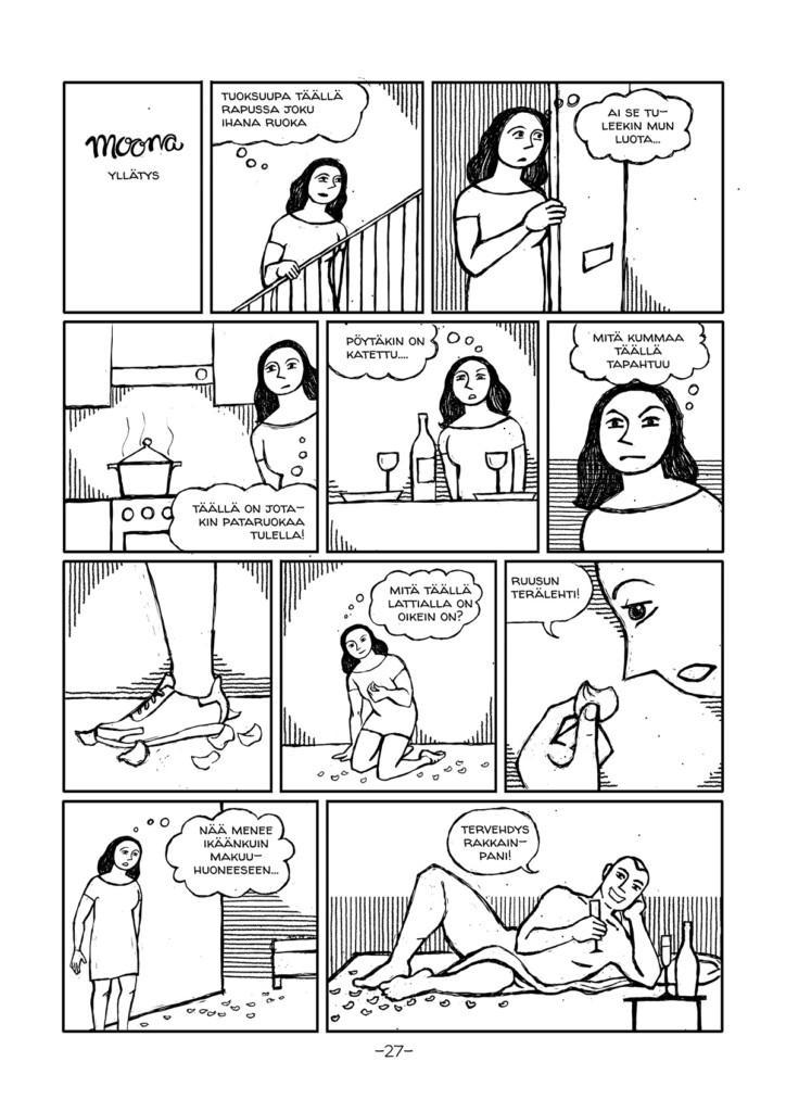 Moona -sarjakuva: yllätys osa 1